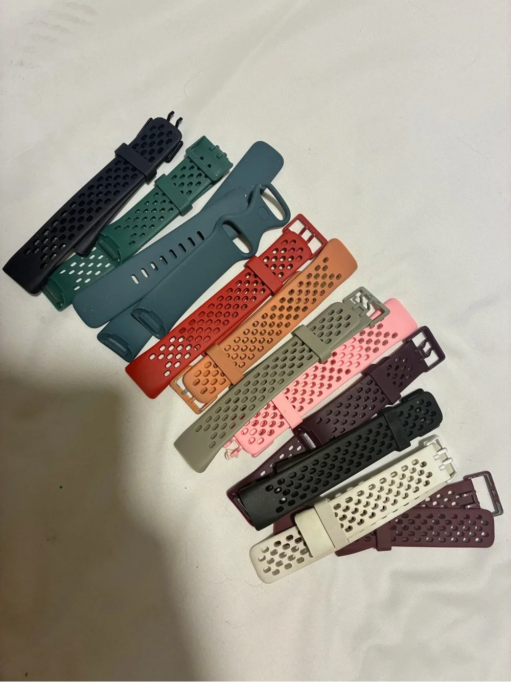 Interchangeable Silicone Sports Watch Bands - Multi-Color Options 11 diff Colors